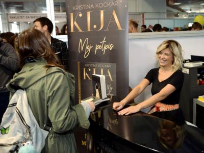  Kristina Kija Kockar uz Kusturicu i Draskovica najprodavaniji  autor na Sajmu knjiga 2018 