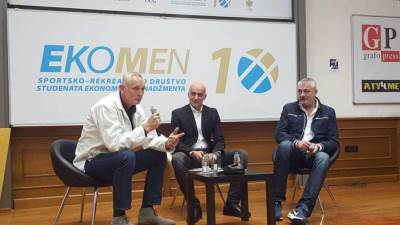  Žarko Paspalj i Predrag Danilović su bili gosti tribine Ekonomskog fakulteta 