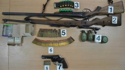  Uhapšeni Nikšićani, oduzeto ilegalno oružje 