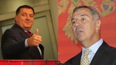  Dodik: Đukanović se priklonio već viđenoj ujdurmi 
