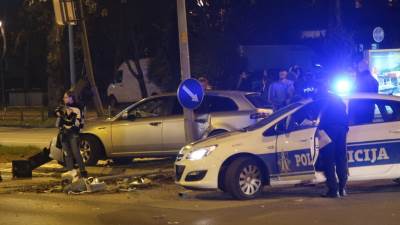  Na bulevaru Svetog Petra Cetinjskog večeras se dogodila saobraćajna nezgoda 