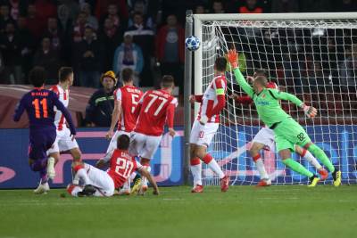  Crvena zvezda Pari sen Zermen odbrana bez primljenog gola Liga sampiona 2018 grupna faza 