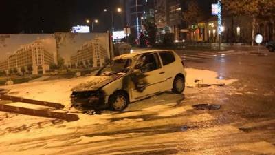  zapalilo se vozilo u centru Podgorice 