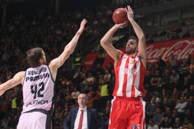  Crvena zvezda Valensija Evrokup Top 16 januar 2019 