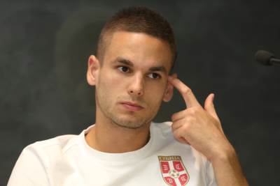  Mijat Gacinovic pred Ukrajina Srbija petak 20.45 Sportklub Zasto da ne napadnemo 
