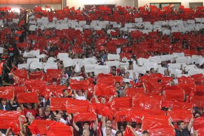  Ljubisa Tumbakovic na utakmici Zvezde na Marakani 