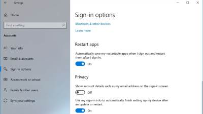  Microsoft Windows 10 Build 18965 nova opcija 