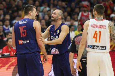  Nikola Jokic iskljucen na Srbija Spanija FOTO i VIDEO 