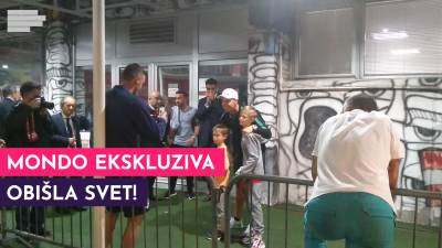  Kristijano Ronaldo Nemanja Matic slikanje hit viralno Srbija Portugal 