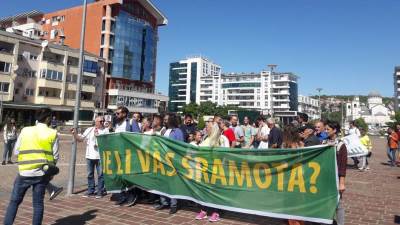  Završen protest KOR-a: Ovo je 10 zahtjeva  