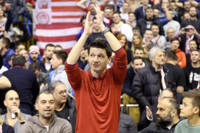  Marko Pantelic pred mec Crvena zvezda Olimpijakos Liga sampiona 2019 