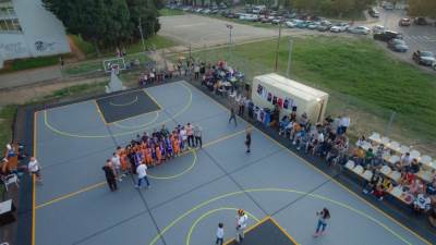 SPEKTAKL na otvaranju otvorenog košarkaškog terena u Baru (FOTO) 