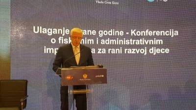  Premijer Duško Marković na konferenciji o ranom razvoju djece 