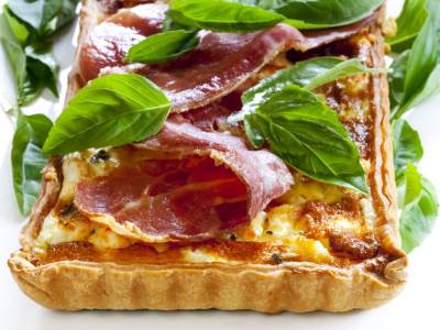  Recepti, kiš sa pršutom 