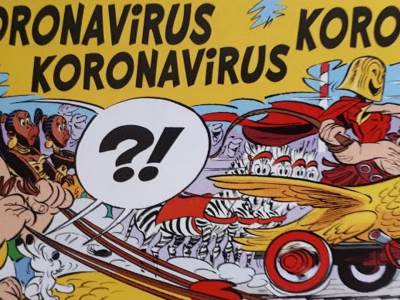  Asteriks, Obeliks i KORONAVIRUS: Strip o kojem danas bruji svet 