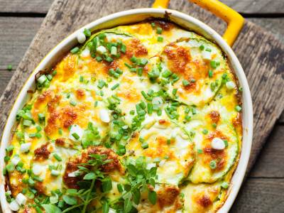  Musaka sa tikvicama i sirom 