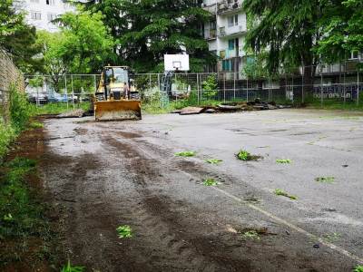  Počela rekonstrukcija igrališta iza zgrade “Simpo” u Moskovskoj ulici 