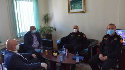  Janjušević i Božović obišli policiju koja djeluje u reonu Berana 