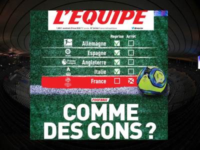  Kakva "prozivka" na naslovnici L'Ekipa: KAO IDIOTI! 