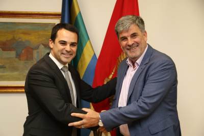  Humanista Hajriz Brčvak na prijemu kod predsjednika Opštine Bar 