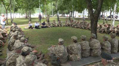  Ministar Bošković na druženju sa vojnicima 