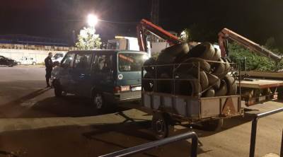  U Podgorici procesuirane dvije osobe zbog paljenja guma 