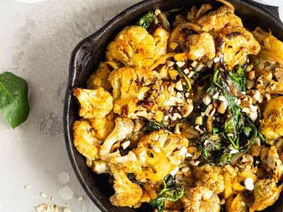   Salata od zapečenog karfiola 