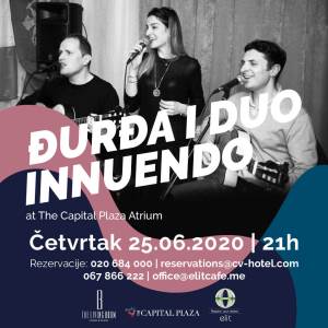  “Đurđa i Duo Innuendo” u Atriumu Capital Plaza centra 