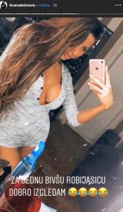  Tijana Ajfon vratila se na Instagram 
