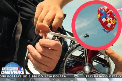  POLETIO Željko Mitrović: "Još malo i neće mi trebati padobran!" (VIDEO) 