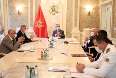  Savjet za odbranu i bezbjednost: Primarni cilj zdravlje građana 