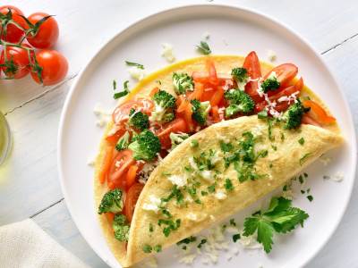  Omlet sa povrćem 