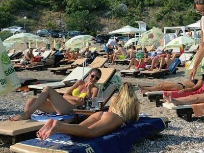  Ljeto u Crnoj Gori Budva kamenovo plaža crnogorska obala turizam 2020 