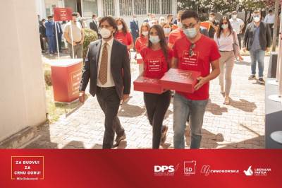  Koalicija predvođena DPS-om predala listu za Budvu 