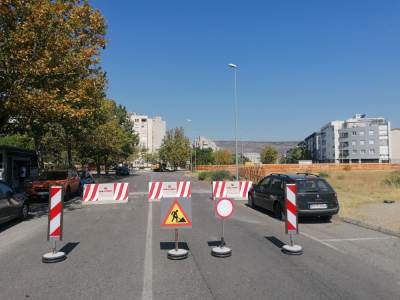  Izgradnja kružnog toka na raskrsnici Meše Selimovića i Blaža Jovanovića 