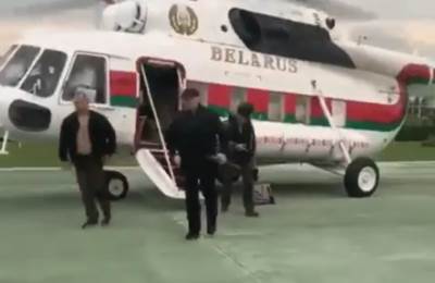  DOK MINSK KLJUČA, LUKAŠENKO NOSI KALAŠNJIKOV: U svoju rezidenciju doletio helikopterom i nosio pancir! VIDEO 