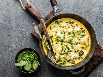  BRZO I UKUSNO: Francuski omlet sa spanaćem i sirom 
