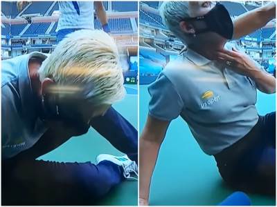  SNIMAK KOJI NISMO VIDJELI: Pogledajte ženu koja se gušila kada ju je Novak pogodio lopticom! (VIDEO) 