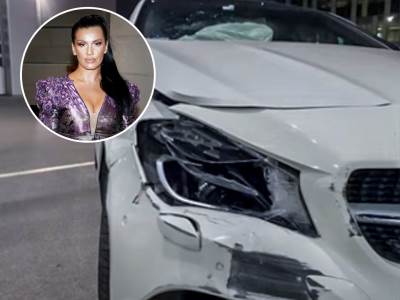  DUŠICA GRABOVIĆ IMALA TEŠKU SAOBRAĆAJKU: Pevačicin auto je potpuno uništen, a sada se oglasila! (FOTO) 