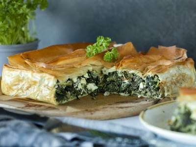  Pita sa spanaćem i palentom 