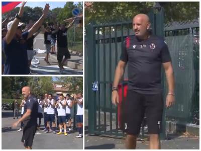  Sinisa-Mihajlovic-navijaci-Bolonje-dosli-na-trening-skandiranje-aplaudiranje-VIDEO 