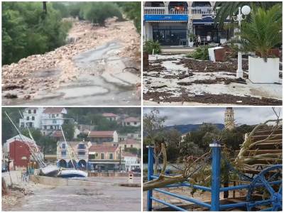  BISER GRČKE POTPUNO UNIŠTEN: Zastrašujući snimci iz prelepe Kefalonije  