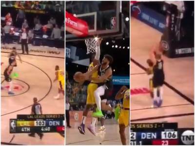  Jokić se izmicao Lebronu i provocirao šut, pa mu "Kralj" odgovorio odbranom! 
