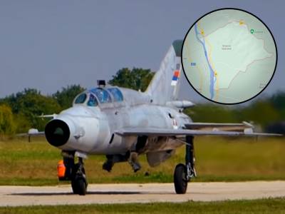  Ovo je MIG-21 koji se srušio u ataru sela Brasina 
