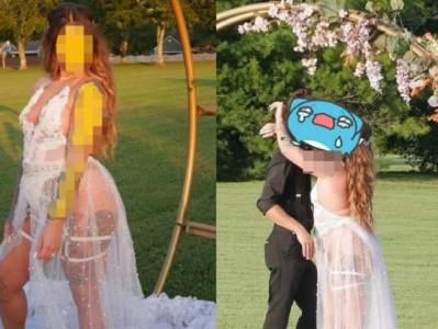  MLADA ŠOKIRALA IZGLEDOM NA SVADBI: Pokazala gostima gaćice, haltere 
