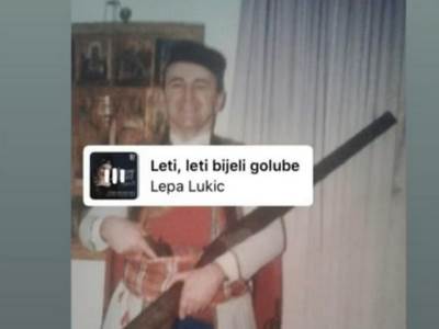  POSLE ISPOVIJESTI ARKANOVOG SINA - SLIKA S PUŠKOM! Crnogorska nošnja i ONA pjesma! (FOTO) 