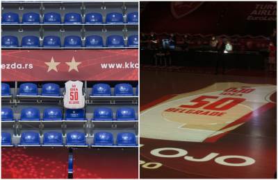  ODŽO, NIKAD TE NEĆEMO ZABORAVITI: Zvezda se oprostila od centra u "Pioniru"  (FOTO) 