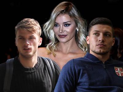  GORE MREŽE ZBOG ŠALJIVIH FOTKI SOFIJE, LUKE I ADEMA: Dva fudbalera, a samo jedna žena i to kakva! (FOTO) 