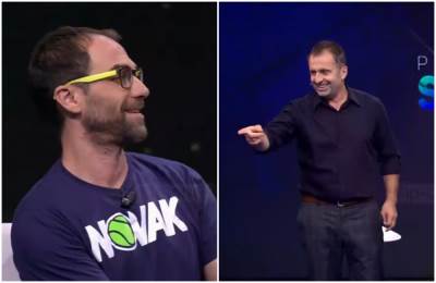  SKANDAL ZBOG NOVAKOVE MAJICE U ALBANIJI: Voditelj u šoku zbog Đokovićevog navijača u studiju! Noleta očekuju u Tirani?! 