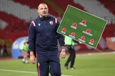  STANKOVIĆ MENJA FORMACIJU U 3-4-2-1: 